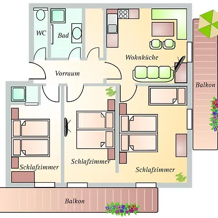 Ferienwohnung Annemarie Apartment